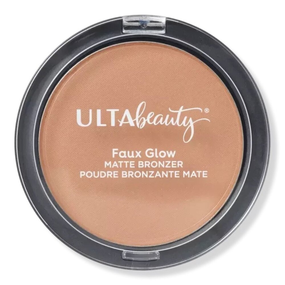 Ulta Beauty Faux Glow Matte Bronzer, Medium To Deep, 0.25 oz